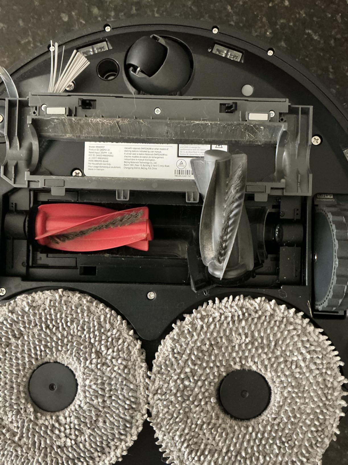 Qrevo S5V Robot Vacuum and Mop, FlexiArm Edge Mopping, 12,000Pa Suction, Dual Zero-Tangle System, Smart Obstacle Avoidance, 10mm Mop Lifting, Auto Mop Washing&Drying, Self-Emptying&Refilling customer photo 2