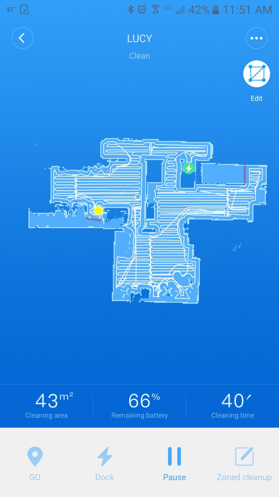 Q7 M5+ Robot Vacuum and Mop, Upgraded from Q5 Max+, Up to 7-9 Weeks Self-Empty, 10000Pa Suction, Dual Anti-Tangle System for Pet Hair & Carpet, PreciSense LiDAR Navigation, App Control, White customer photo 2