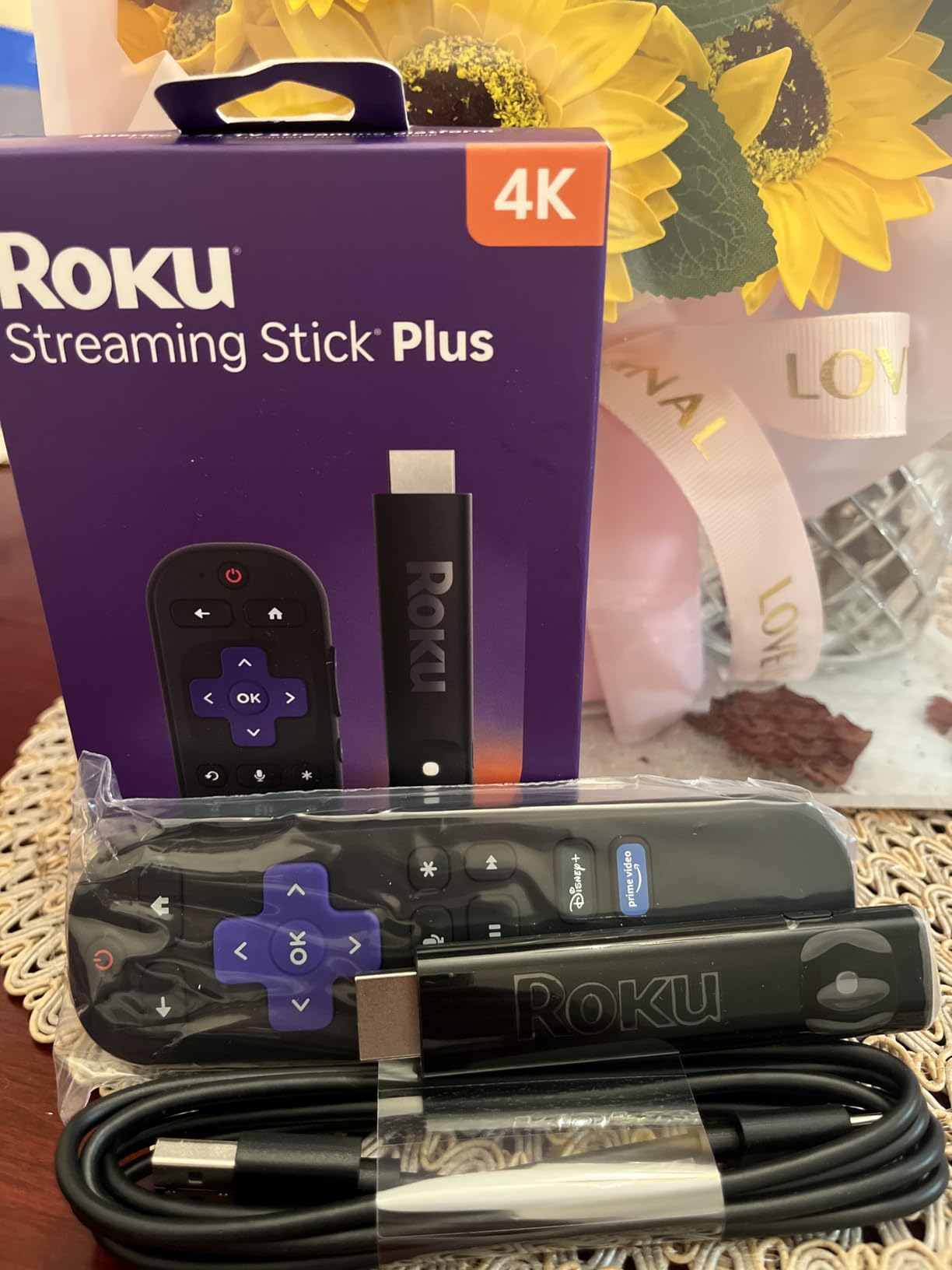 Streaming Stick Plus - 4K & HDR Roku Streaming Device for TV with Voice Remote - Free & Live TV customer photo 2