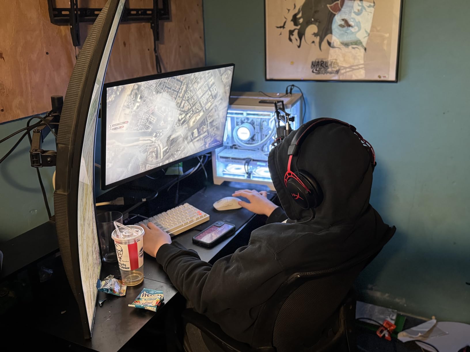 Ocean of Stars AI Gaming PC Desktop - AMD Ryzen 7 7700 8-Core 3.8 GHz (5.3GHz)- GeForce RTX 5070 12GB - 32GB DDR5 RAM 6000 MHz- 1TB PCIe SSD - 850W PSU- Win 11- RGB Prebuilt Computer- Black customer photo 2