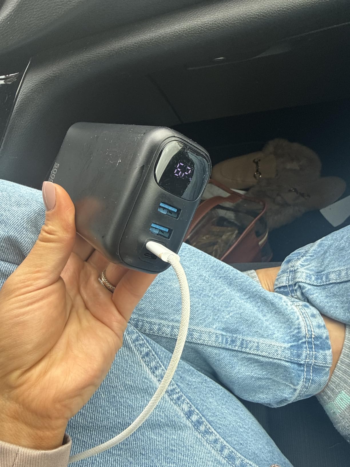 Portable Charger 50000mAh Power Bank - 22.5W Fast Charging External Battery Pack,USB-C Portable Phone Charger for iPhone 17/16/15/14/13 Pro Android Samsung, for Travel Camping Essential customer photo 2