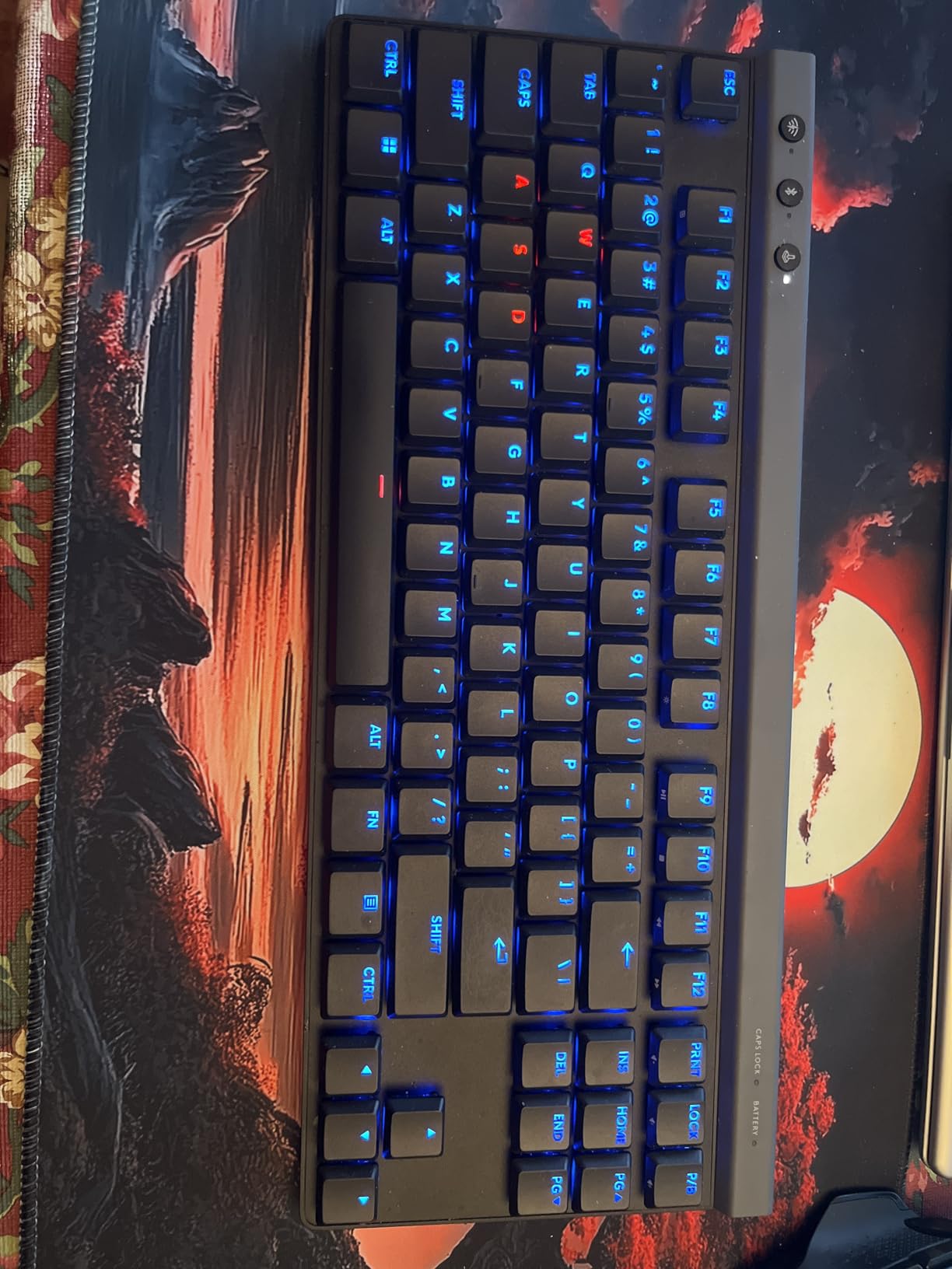 Logitech G515 Wireless Gaming Keyboard TKL, Low Profile, Kamisato Ayaka Special Edition, LIGHTSYNC RGB, Thin Tenkeyless Design, Double-Shot PBT Keycaps, Tactile Brown Mechanical Switches customer photo 1
