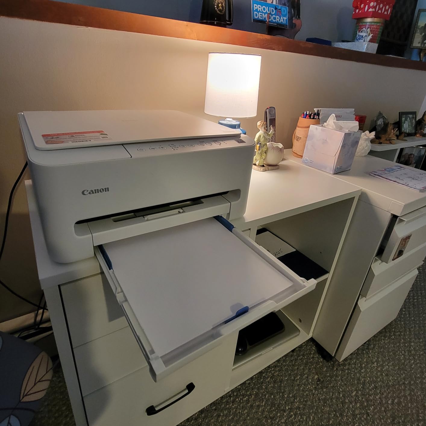 Canon PIXMA TS4320 Wireless Color Inkjet Printer for Duplex Printing, White - Cost Efficient Home Printer with Copier/Scanner, Compact Design, Easy Setup, 1 Year Limited Warranty customer photo 2