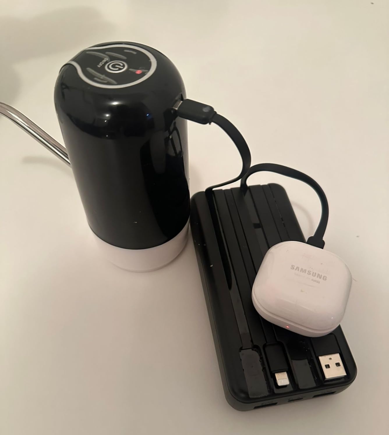 Portable Charger,50000mAh Power Bank Built-in Cable, 22.5W PD USB C In & Out Fast Charging, External Battery Pack with 6 Output & 2 Input, Travel Camping Essential for iPhone 17/16/15/14/13/12,Android customer photo 1