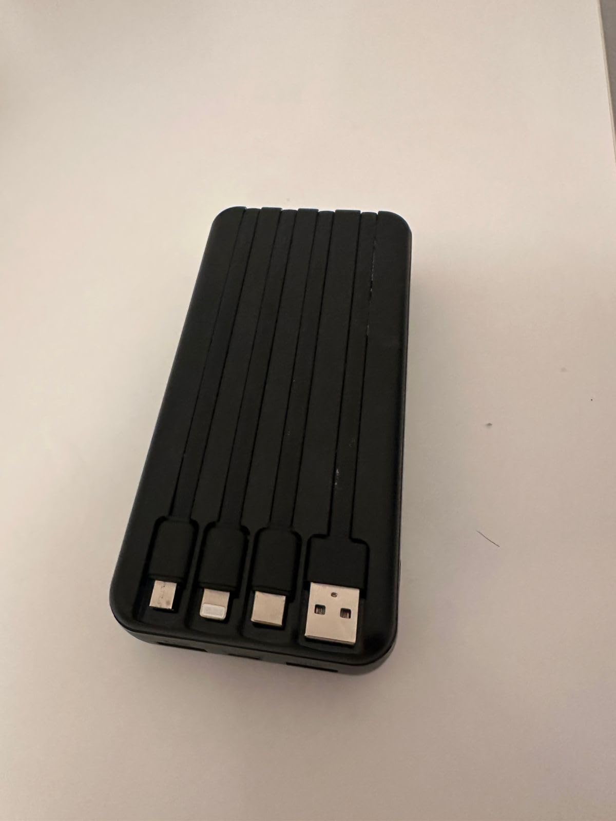 Portable Charger,50000mAh Power Bank Built-in Cable, 22.5W PD USB C In & Out Fast Charging, External Battery Pack with 6 Output & 2 Input, Travel Camping Essential for iPhone 17/16/15/14/13/12,Android customer photo 2