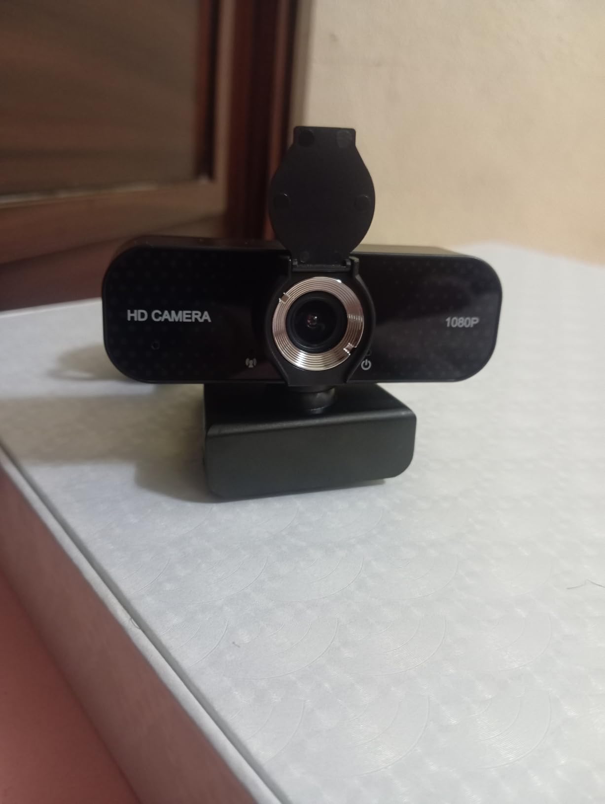 1080P Full HD Webcam with Noise-Canceling Mic, Auto Light Correction, Privacy Cover and Wide Angle Lens, Plug & Play USB Camera for Laptop/Desktop/PC/Mac, Compatible with Zoom/Skype/Teams/Streaming customer photo 1