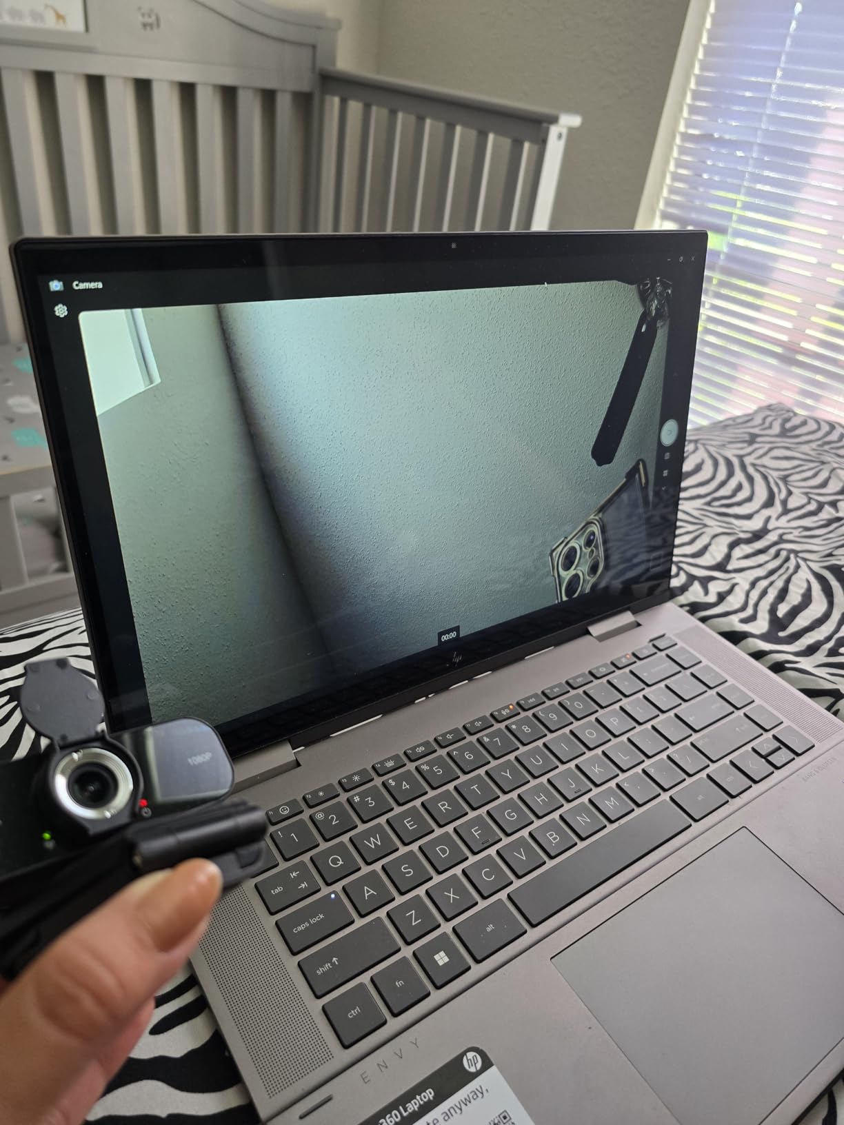 1080P Full HD Webcam with Noise-Canceling Mic, Auto Light Correction, Privacy Cover, Wide-Angle Lens, Plug & Play USB Camera for Laptops, Desktops, PCs, Macs, Zoom, Skype, Teams and Streaming customer photo 1