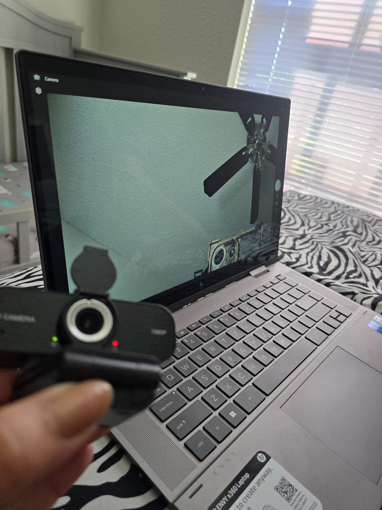 1080P Full HD Webcam with Noise-Canceling Mic, Auto Light Correction, Privacy Cover, Wide-Angle Lens, Plug & Play USB Camera for Laptops, Desktops, PCs, Macs, Zoom, Skype, Teams and Streaming customer photo 2