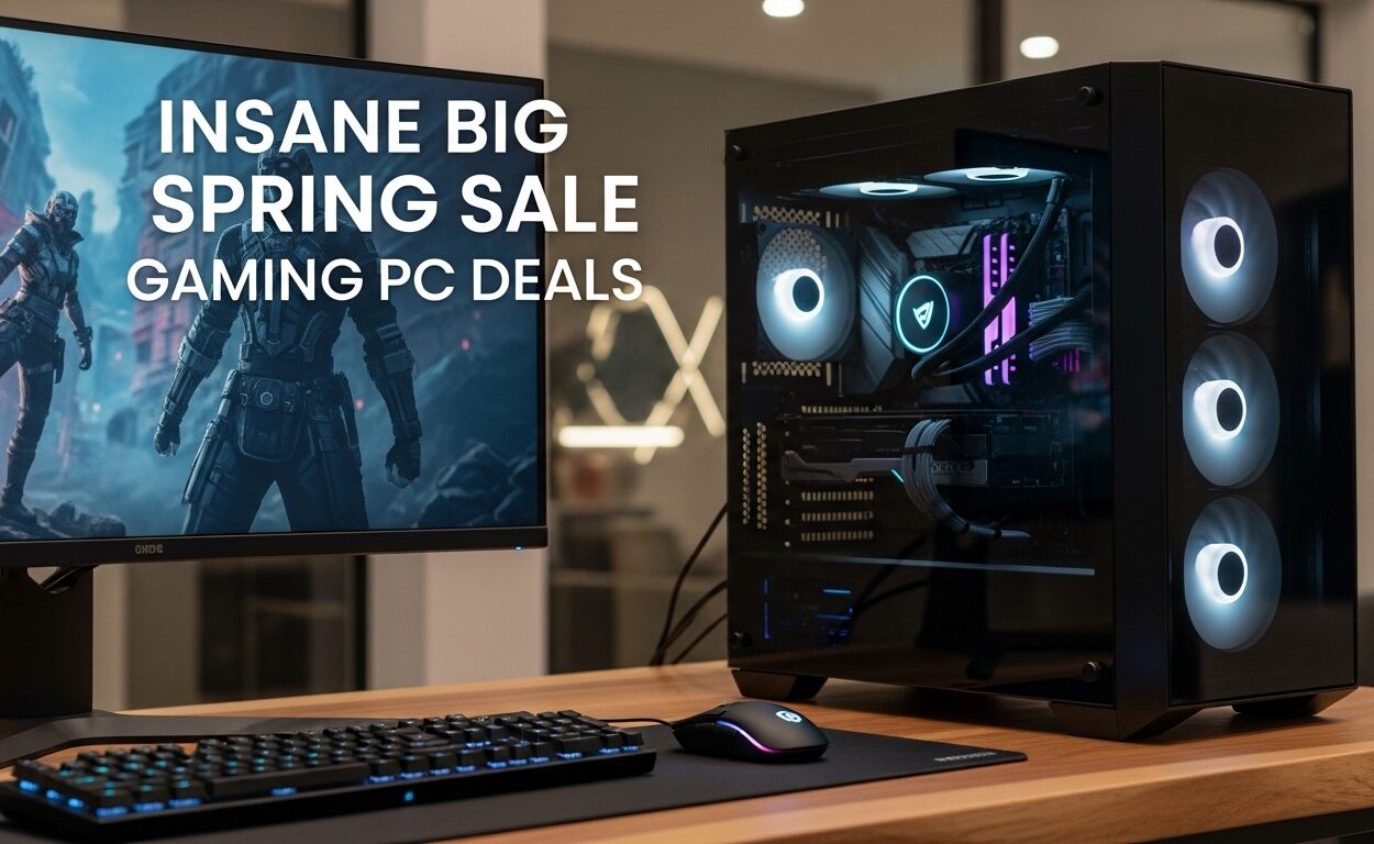 Best Big Spring Sale Prebuilt Gaming PC Deals