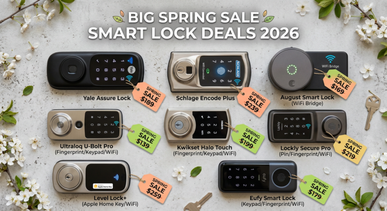 Best Big Spring Sale Smart Lock Deals on Amazon