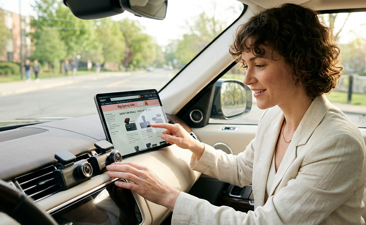 Best Big Spring Sale Dash Cam Deals on Amazon