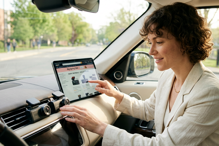 Best Big Spring Sale Dash Cam Deals on Amazon