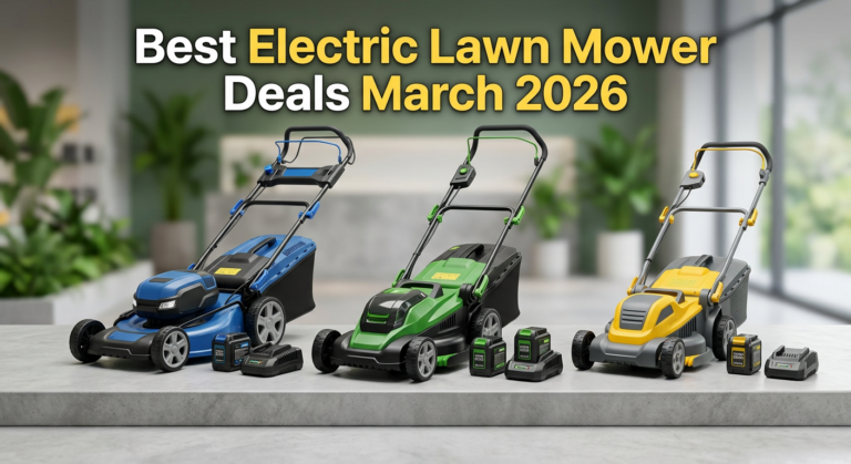Best Big Spring Sale Electric Lawn Mower Deals on Amazon