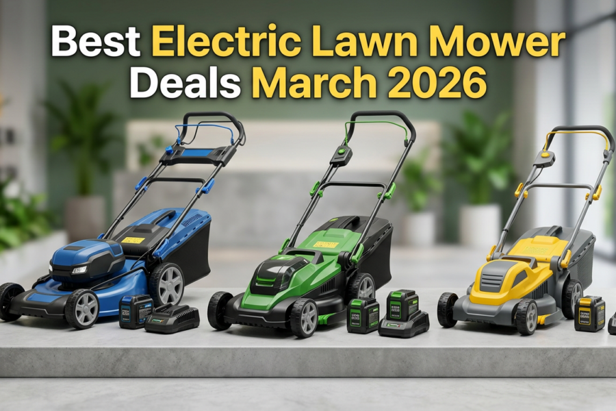 Best Big Spring Sale Electric Lawn Mower Deals on Amazon