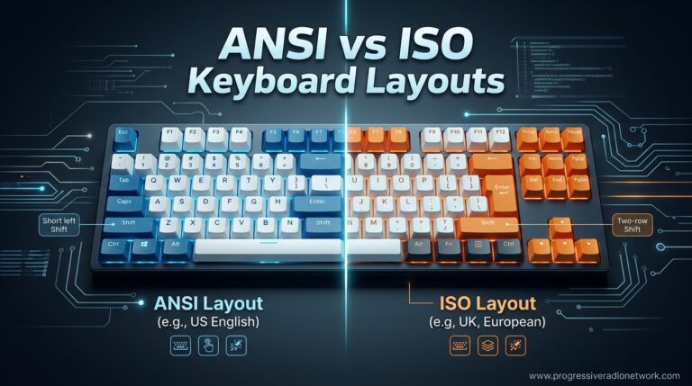 ANSI vs ISO Keyboard Layouts