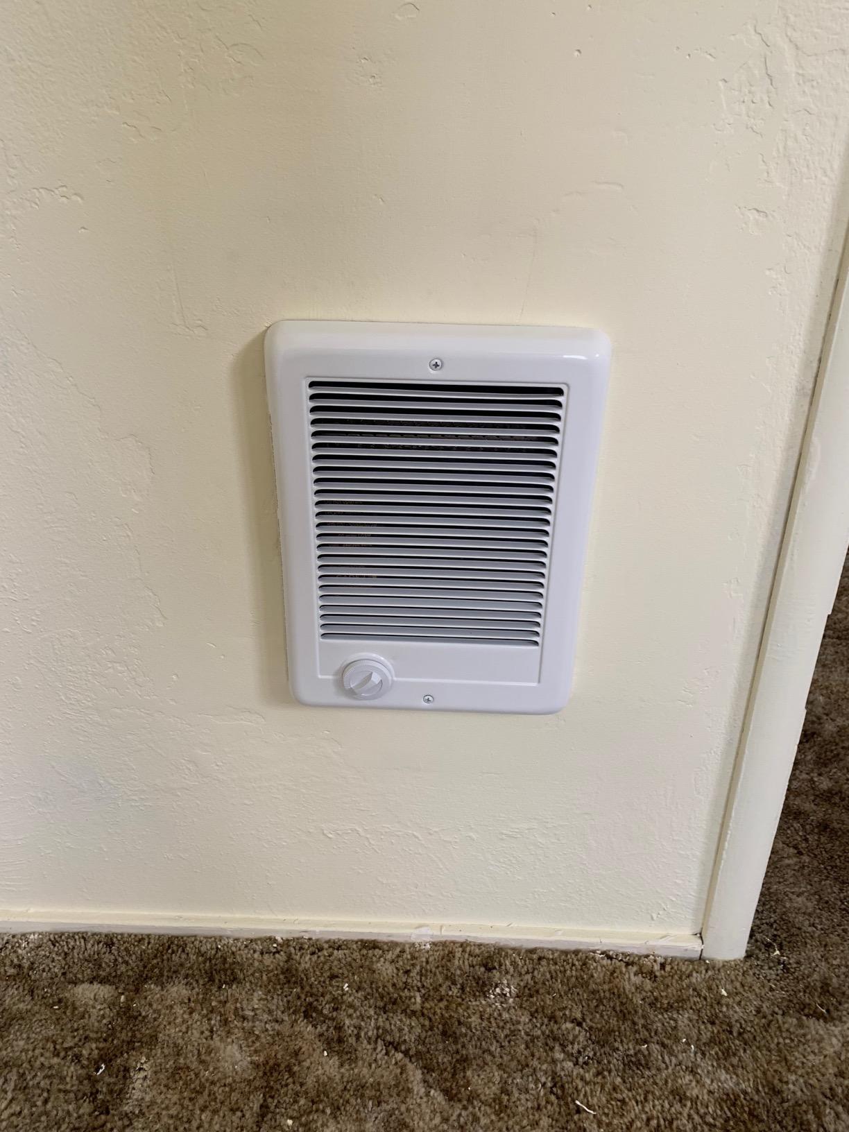 Cadet Com-Pak Electric Wall Heater Complete Unit With Thermostat (Model: CSC202TW, Part: 67507), 6825/5120 BTU, 240/208 Volt, 2000/1500 Watt, White customer photo 2