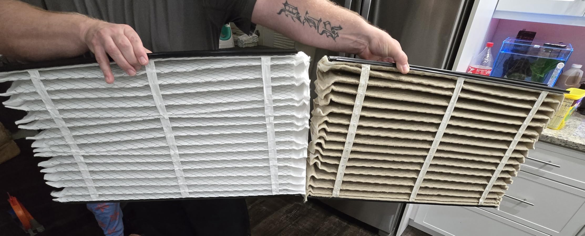 AprilAire 413 Replacement Filter for AprilAire Whole House Air Purifiers - MERV 13, Healthy Home Allergy, 16x25x4 Air Filter (Pack of 1) customer photo 1