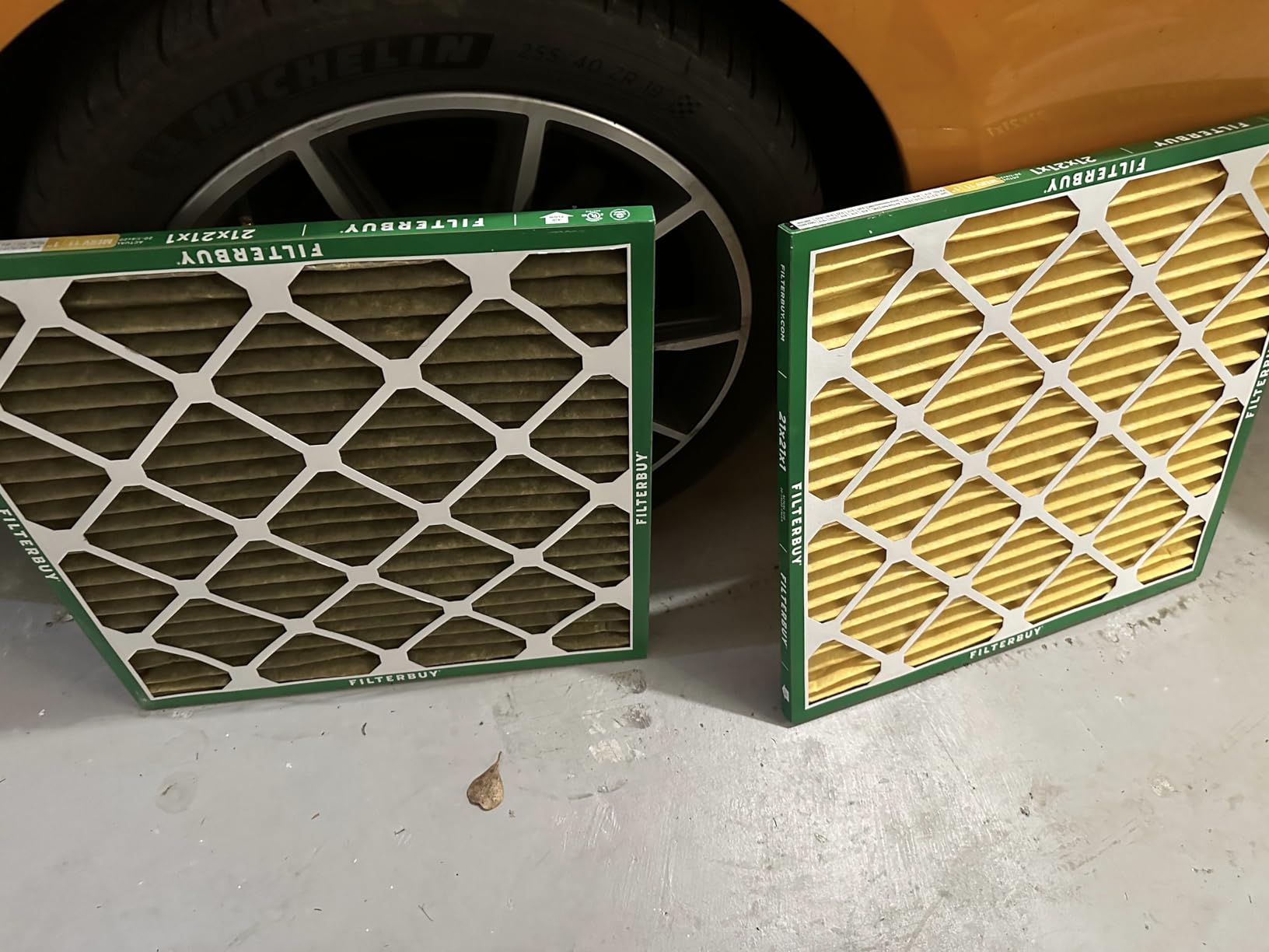 Filterbuy 16x25x1 Air Filter MERV 11 Superior Pet & Allergy Defense (6-Pack), Electrostatic Pleated HVAC AC Furnace Filters Replacement (Actual Size: 15.50 x 24.50 x 0.75) customer photo 2