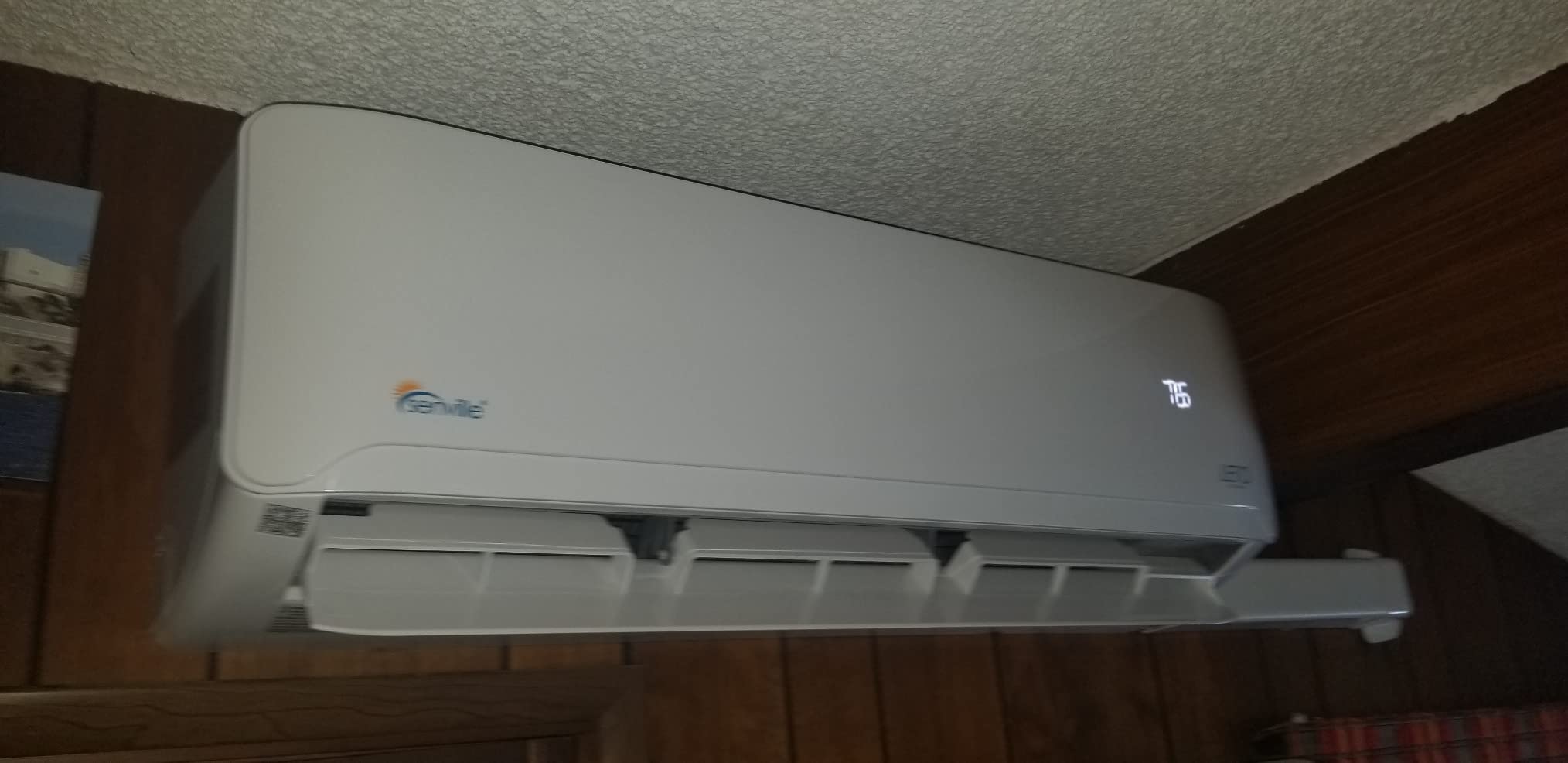 Senville LETO Series Mini Split Air Conditioner Heat Pump, 18000 BTU 208/230V, Inverter, Works with Alexa, SEER2 19, 1.5 Ton, White customer photo 1