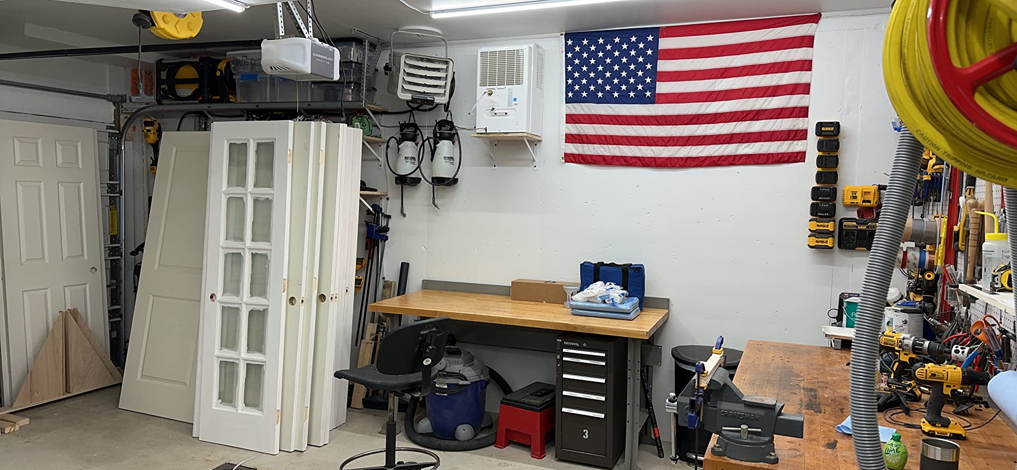 DR. INFRARED HEATER NEW Upgraded DR-975 7500-Watt 240-Volt Hardwired Shop Garage Electric Heater customer photo 1
