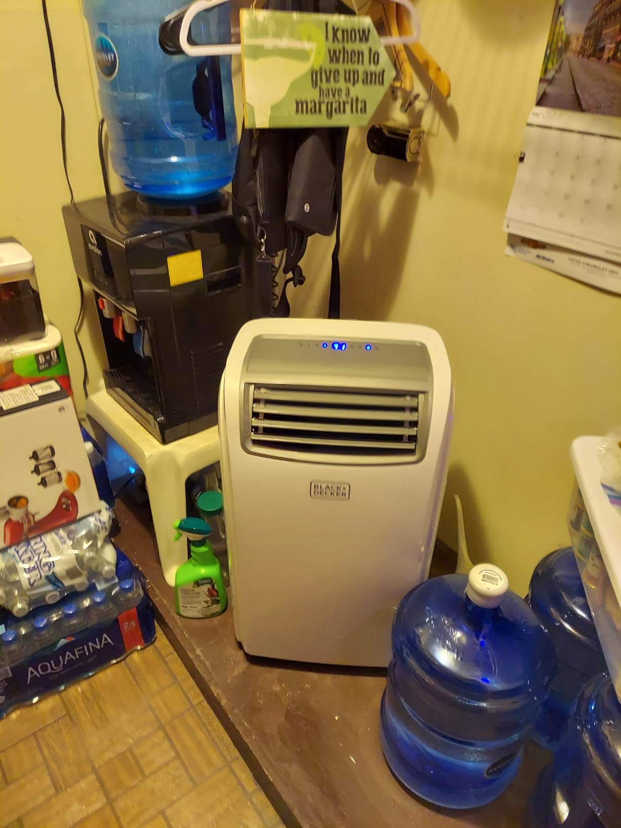 BLACK+DECKER Smart Portable Air Conditioner with Heat, 12,000 BTU Cooling, 9,000 BTU Heating for Rooms up to 550 Sq. Ft., Follow Me Remote, BPACT12HWT, White customer photo 1
