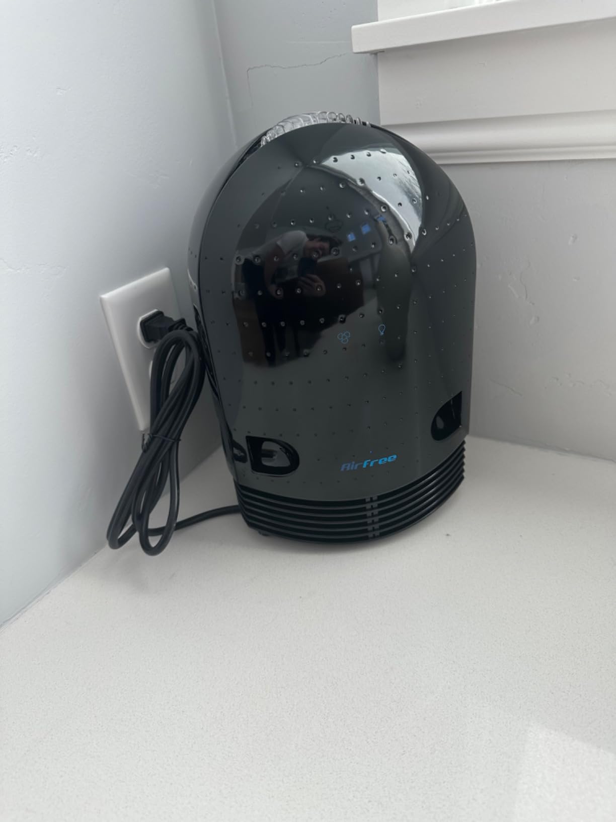 Airfree P3000 New 2025 Design, Silent, Maintenance-free, filterless, efficiently destroys mold, allergens, bacteria, viruses. Air Sterilization core lasts up to 20 years, Extra boost when needed customer photo 1