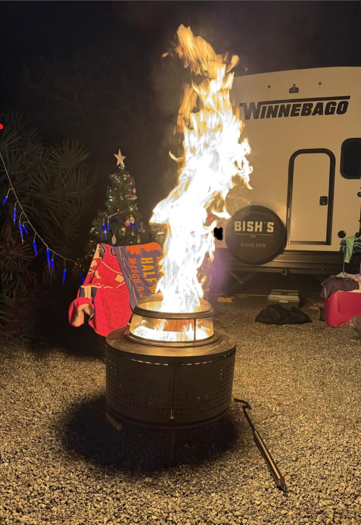 TIKI Wood Pellet Pack - 4-Pack Wood Pellets for Smokeless Fire Pits, Easy-to-Use Fire Pit Fuel for Outdoor Heating & Camping, 30+ Minute Full Flame Fire, Made in The USA customer photo 2