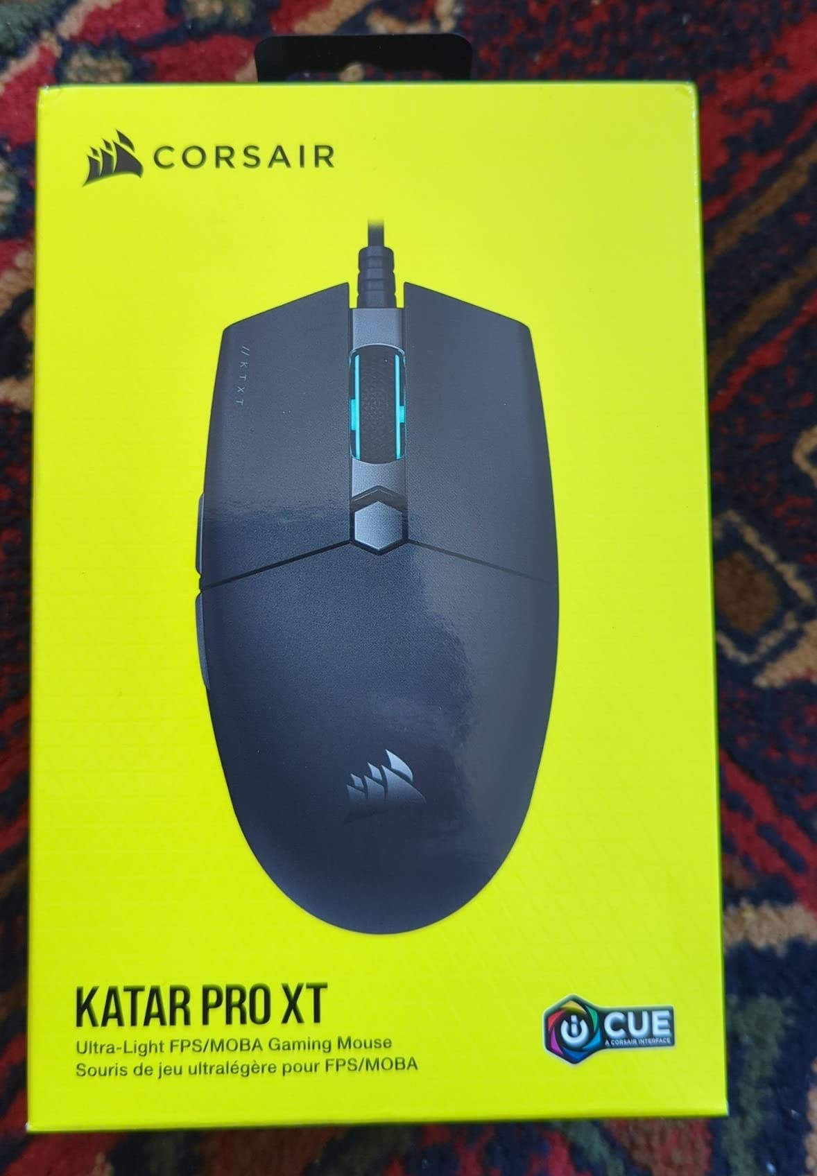 Corsair KATAR PRO XT Wired Ultra-Light FPS Gaming Mouse - 18,000 DPI - Symmetric Shape - Quickstrike Buttons - iCUE Compatible - PC, Mac, PS5, PS4, Xbox - Black customer photo 2