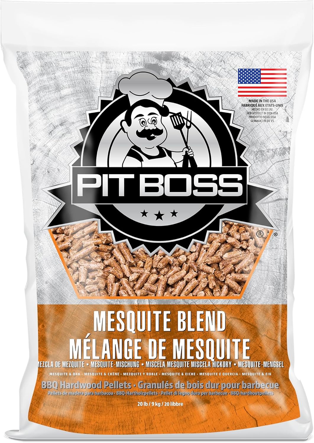 Pit Boss (20 pound Mesquite Blend) All Natural Hardwood BBQ Wood Pellets for Pellet Grills and Smokers customer photo 1