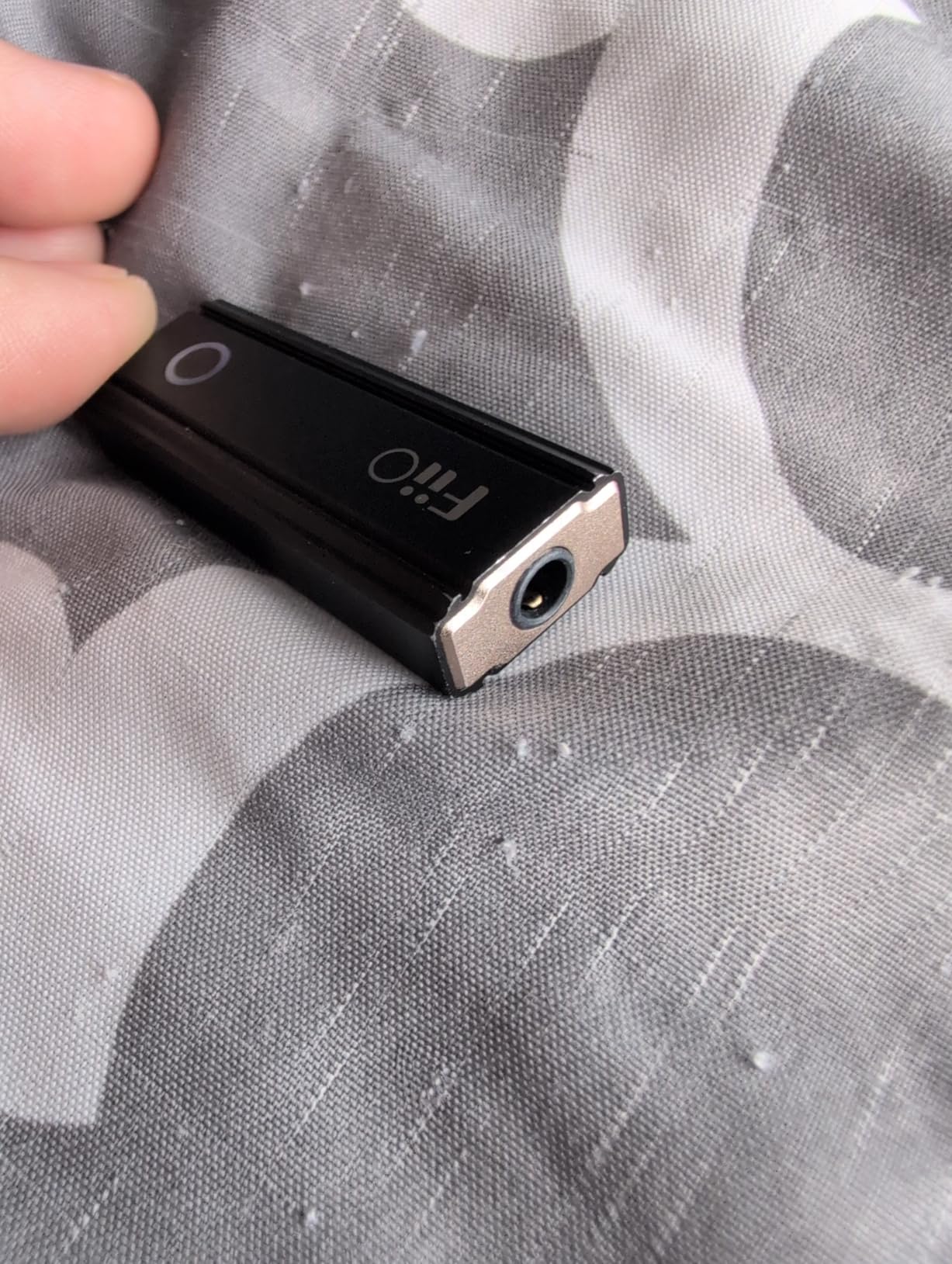 FiiO JadeAudio KA1 Headphone Amps Tiny Amplifier USB DAC High Resolution Lossless for Smartphones/PC/Laptop/Players(Lightning, Black) customer photo 2