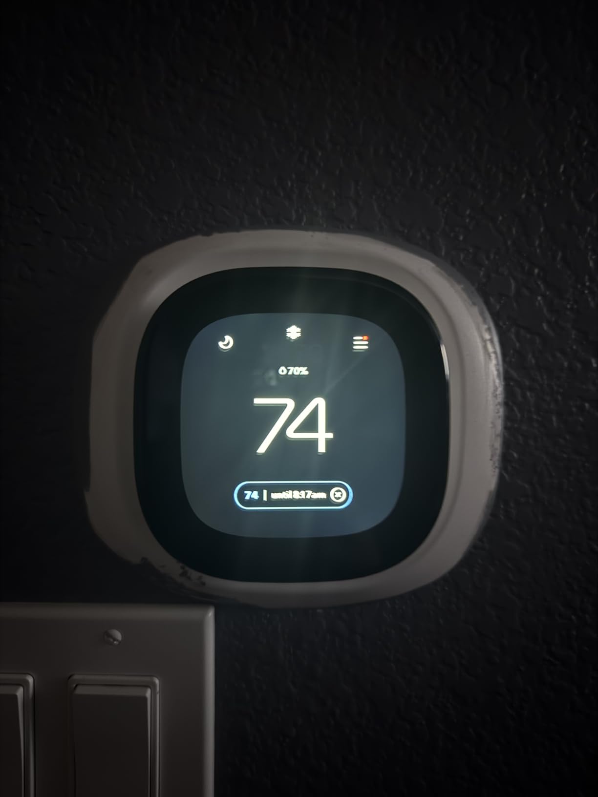 ecobee Smart Thermostat Enhanced - Programmable Wifi Thermostat - Works with Siri, Alexa, Google Assistant - Energy Star Certified - Smart Home customer photo 1