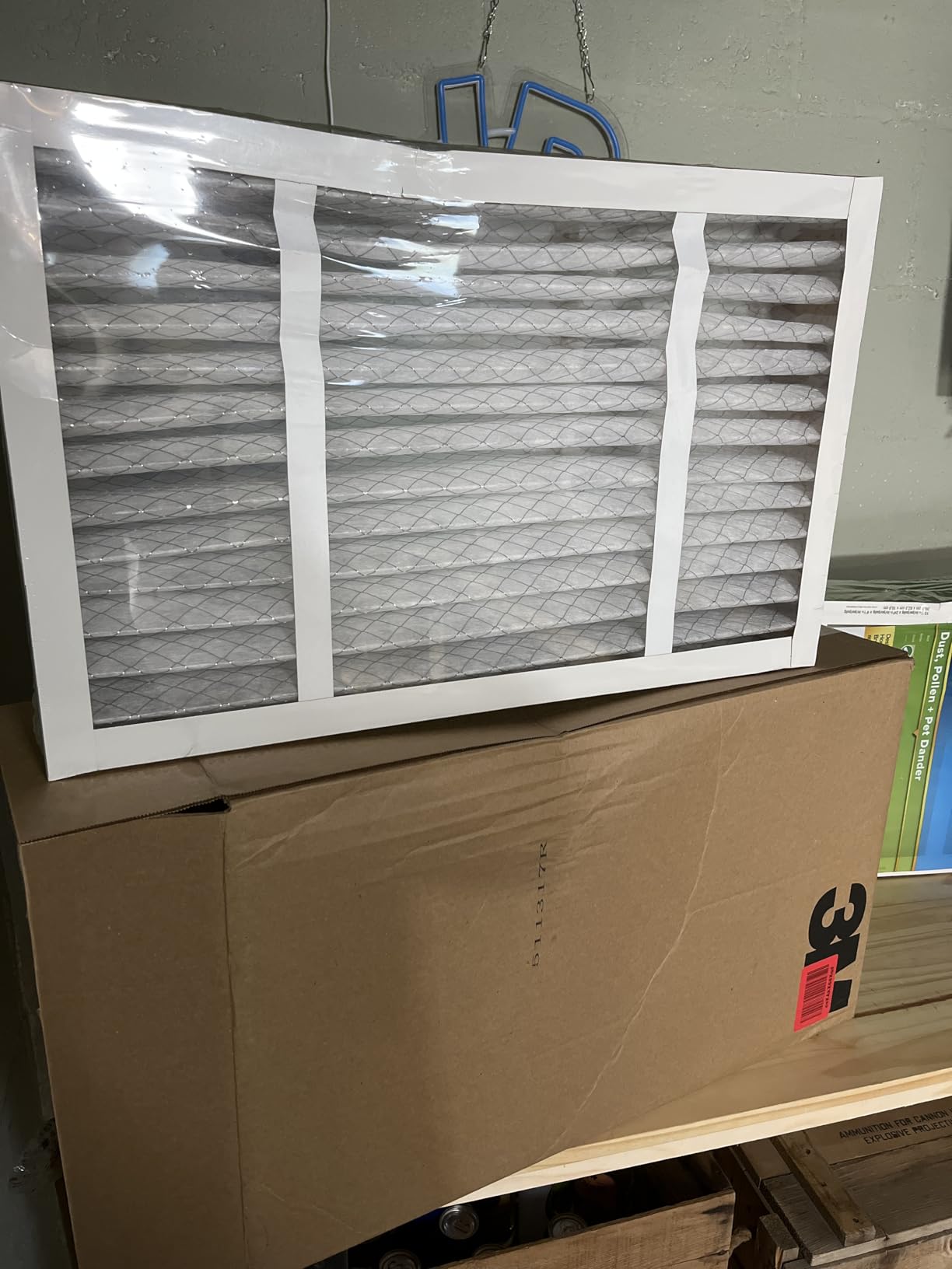 Filtrete 16x25x4 AC Furnace Air Filter, MPR 700, MERV 8, Fits Lennox & Honeywell Device, Capture Dust, Pollen & Pet Dander, Electrostatic Air Cleaning Filter, 2-Pack (Actual Size 15.88x24.56x4.31 in) customer photo 1