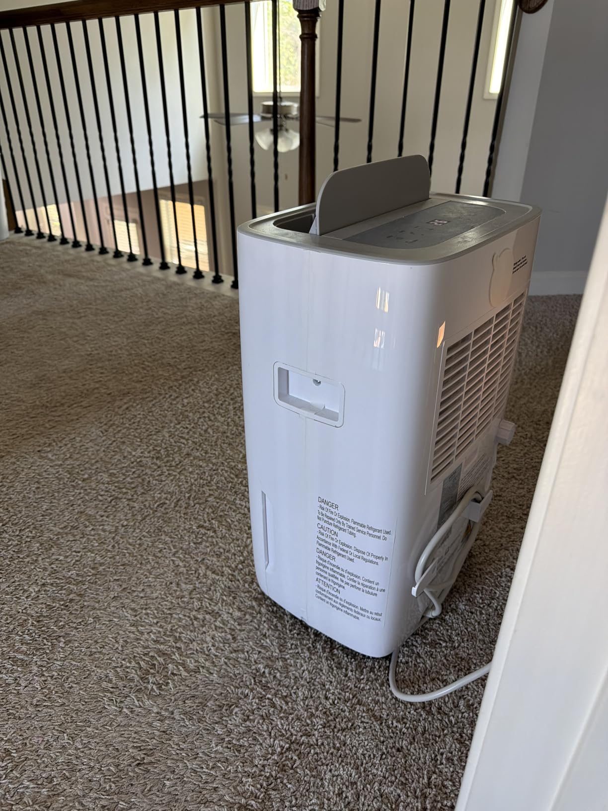 Waykar 120 Pints Energy Star Dehumidifier for Spaces up to 6,000 Sq. Ft at Home, in Basements and Large Rooms with Drain Hose and 1.14 Gallons Water Tank customer photo 2