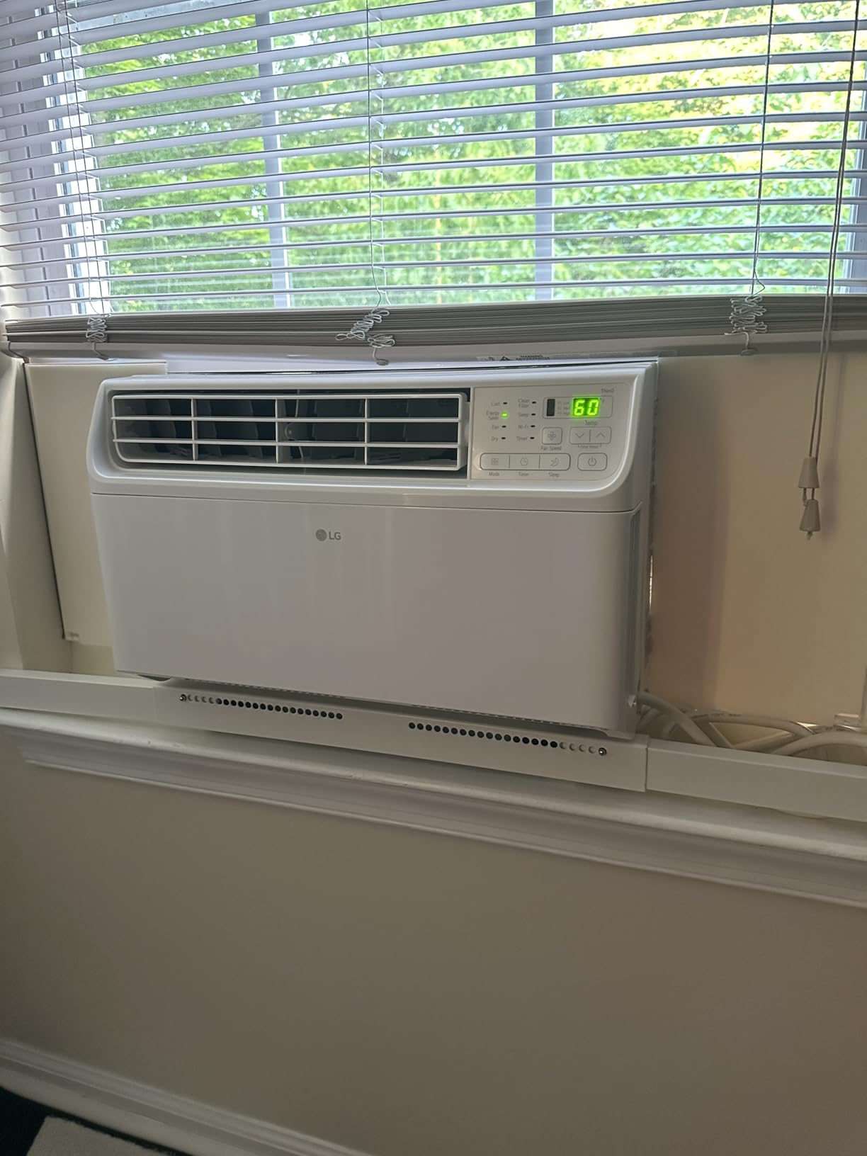 LG 10,000 BTU Window Air Conditioner Dual Inverter - Remote WiFi Enabled App Ultra-Quiet Washable Filter Cools 450 Sq.Ft customer photo 2