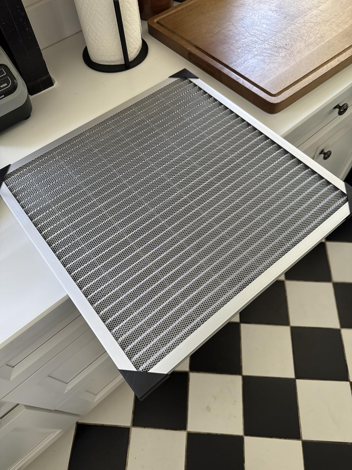 UBeesize 20x25x1 Reusable Electrostatic Air Filter HVAC AC Furnace Filter,MERV 8,Washable, Lasts a Lifetime,Permanent Air Filter,Breathe Fresher,Home And Office(Actual Size:19.75x24.65x0.82 Inch) customer photo 2