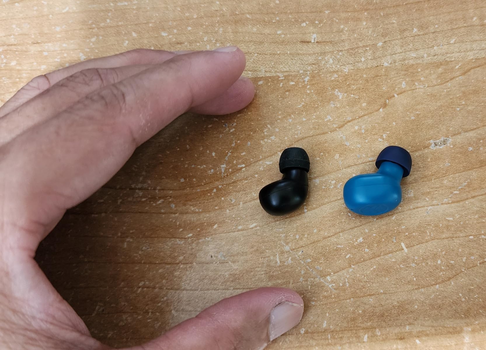 Smallest Invisible Mini Earbuds Wireless Bluetooth, Low Profile Micro Tiny Discreet Hidden Earbuds for Work, Small Headphones, Invisible Sleep Wireless Earphone IPX5 Waterproof for Small Ear Canals customer photo 2