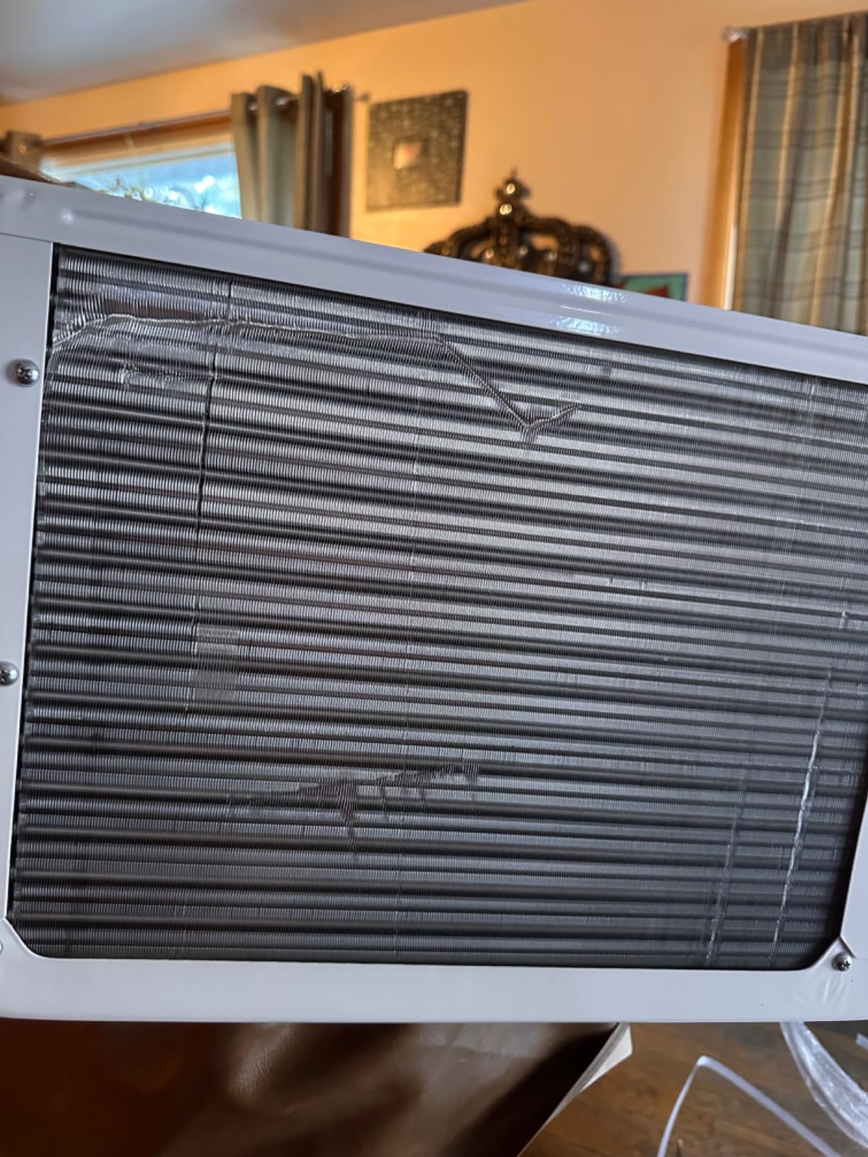Whirlpool 8,000 BTU Window Air Conditioner with Dehumidifier, 115V, Window AC for Rooms up to 350 Sq. Ft., Living Room, Bedroom, or Apartment, with 3 Speeds, Remote Control, and 24H Timer, White customer photo 2