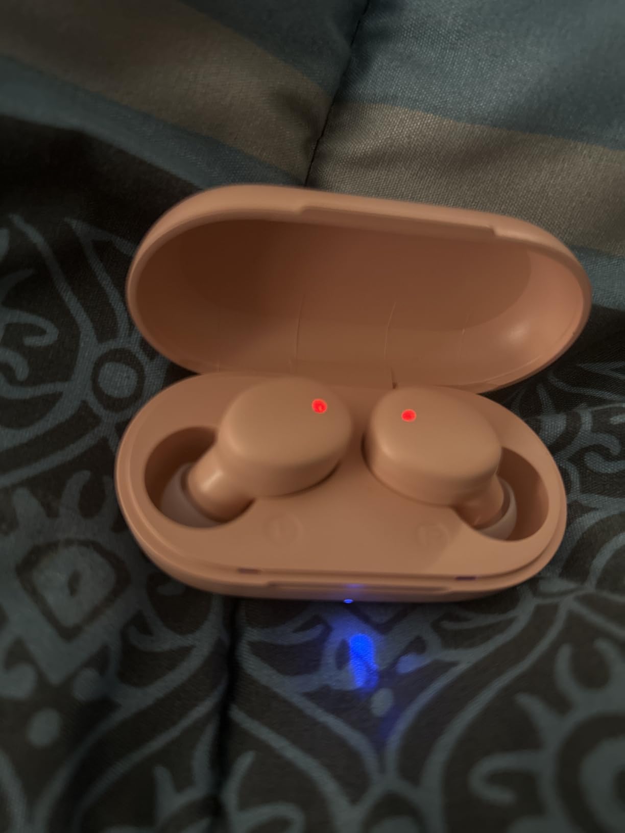 MOZOTER S8 Mini Wireless Earbuds Bluetooth 5.3 in Ear Light-Weight Headphones,60Hrs Playtime Ear Buds with Charging Case,Bluetooth Headsets,Premium Sound with Deep Bass for Sport-Pink customer photo 1