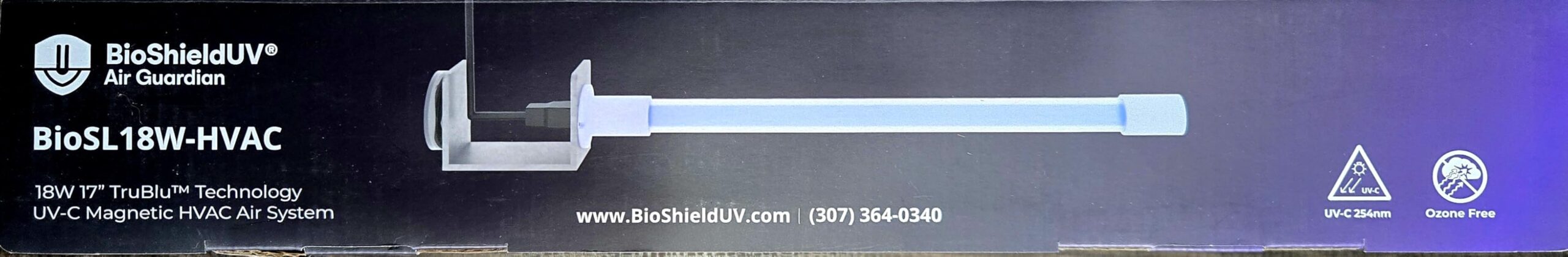 Mammoth BioShieldUV 18W 24V HVAC UV Light Air Purifier Bulb Magnetic Holder Powered by HVAC Ballast - Air Filter UV Lamp for Air Conditioner, UVC Light for AC Air Conditioner (18W-AC) customer photo 2