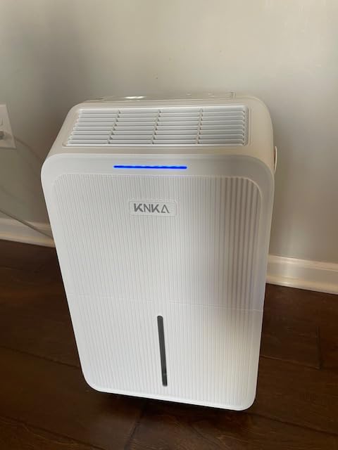 KNKA 2500 Sq.Ft Dehumidifier for Basement with Drain Hose Max 34 Pints, Dehumidifiers for Home, Bedroom, Bathroom, Large Room, Three Modes, Intelligent Humidity Control, Dry Clothes, 24HR Timer customer photo 2