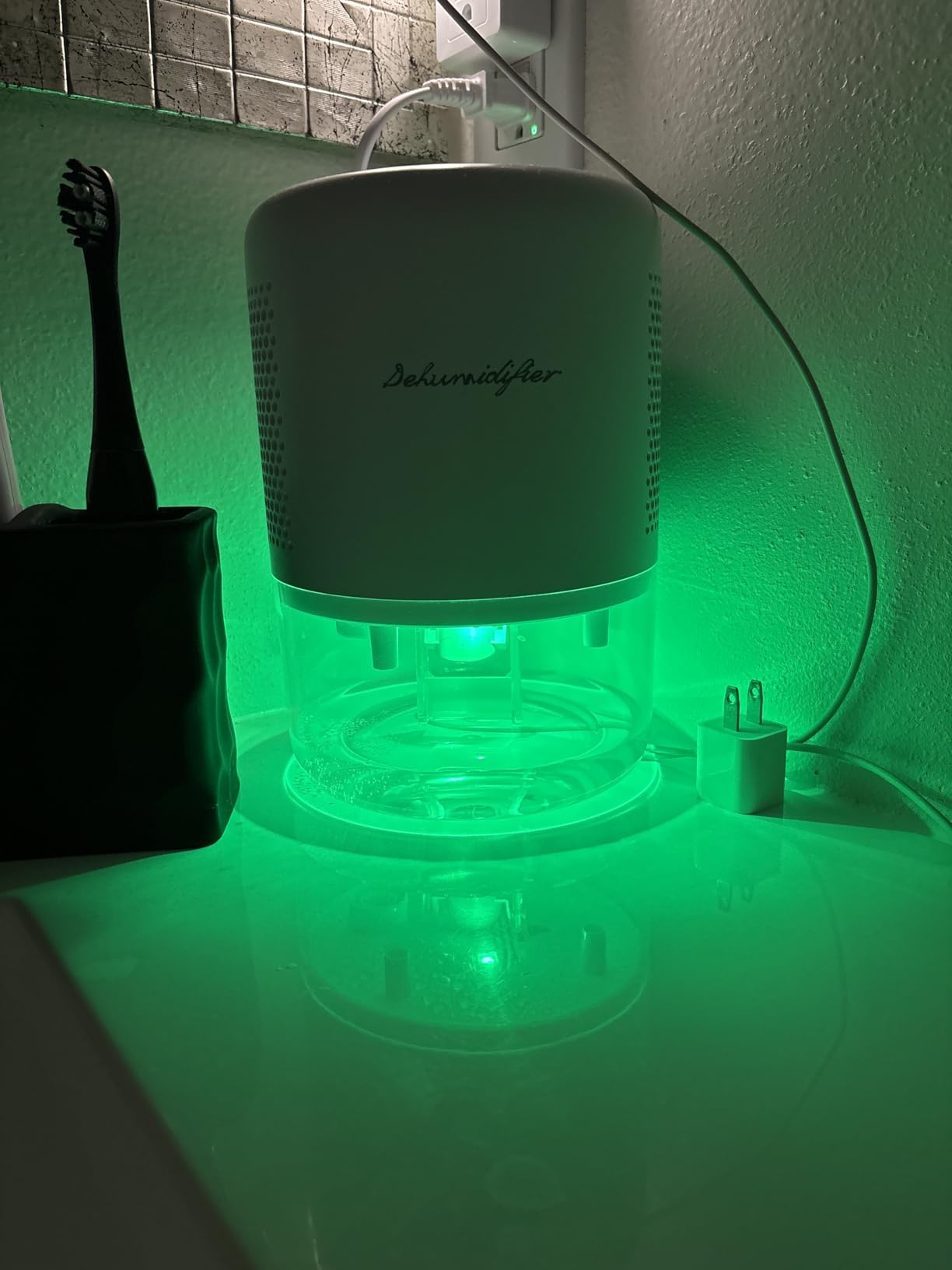 Dehumidifier for Home Small Quiet Dehumidifiers for 44OZ Water Tank Auto Defrost and Shutoff 10 Colors Light 4 Timer Options 3 Modes Portable Dehumidifiers for Bedroom Bathroom Closet RV customer photo 1