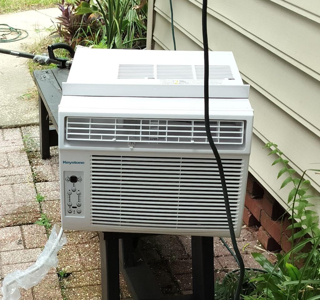 Keystone 14,000 BTU Window Air Conditioner and Dehumidifier, Window Unit Air Conditioners for Apartment, Living Room, Garage, and Medium to Large Rooms up to 650 Sq.Ft., Window AC Unit with Remote customer photo 2