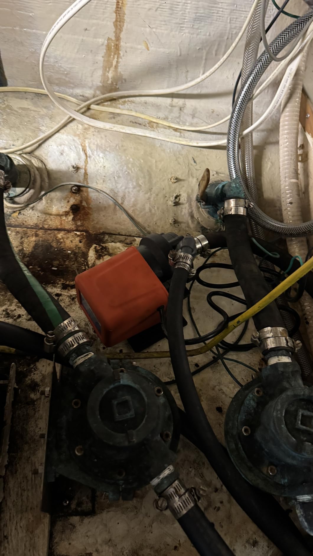 Upgrade Marine AC Pump 500 GPH, 115V Marine AC Water Pump, Marine Air Conditioner Magnetic Drive Raw Water Circulation Pump, 115V Submersible customer photo 2