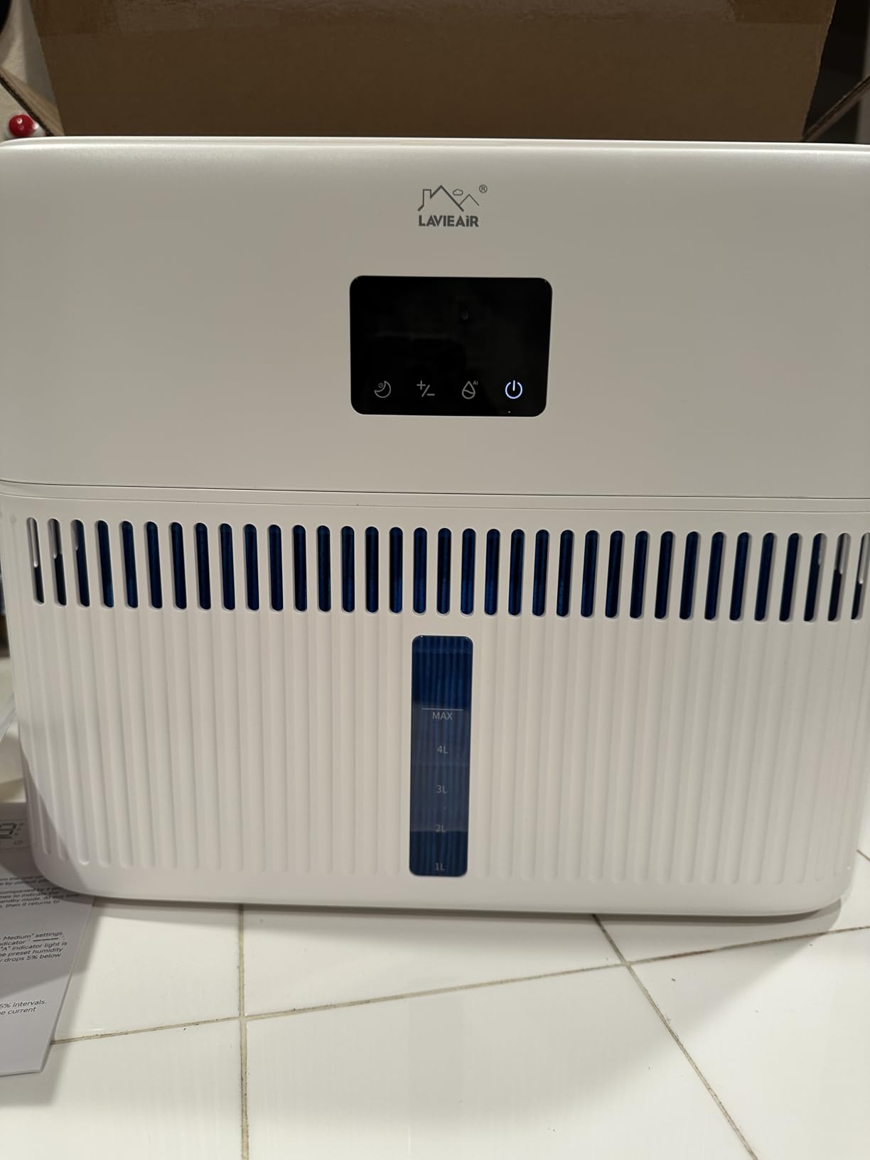 LAVIEAIR Smart Evaporative Humidifiers for Bedroom, Living Room, Nursery, Large Room up to 300 ft², 5L Tank, Max 48H Runtime, Mist-free Top Fill Humidifier for Baby, Plants, Easy to Clean customer photo 2
