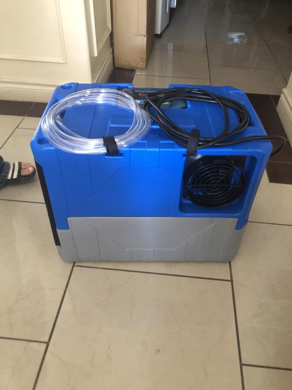 190Pints High Efficiency Commercial Dehumidifier for Basements-6000 Sq.Ft. Industrial Grade Dehumidifiers with Pump & Drain Hose for Crawl Spaces Water Damage Restoration-Auto Defrost, Memory Starting customer photo 1