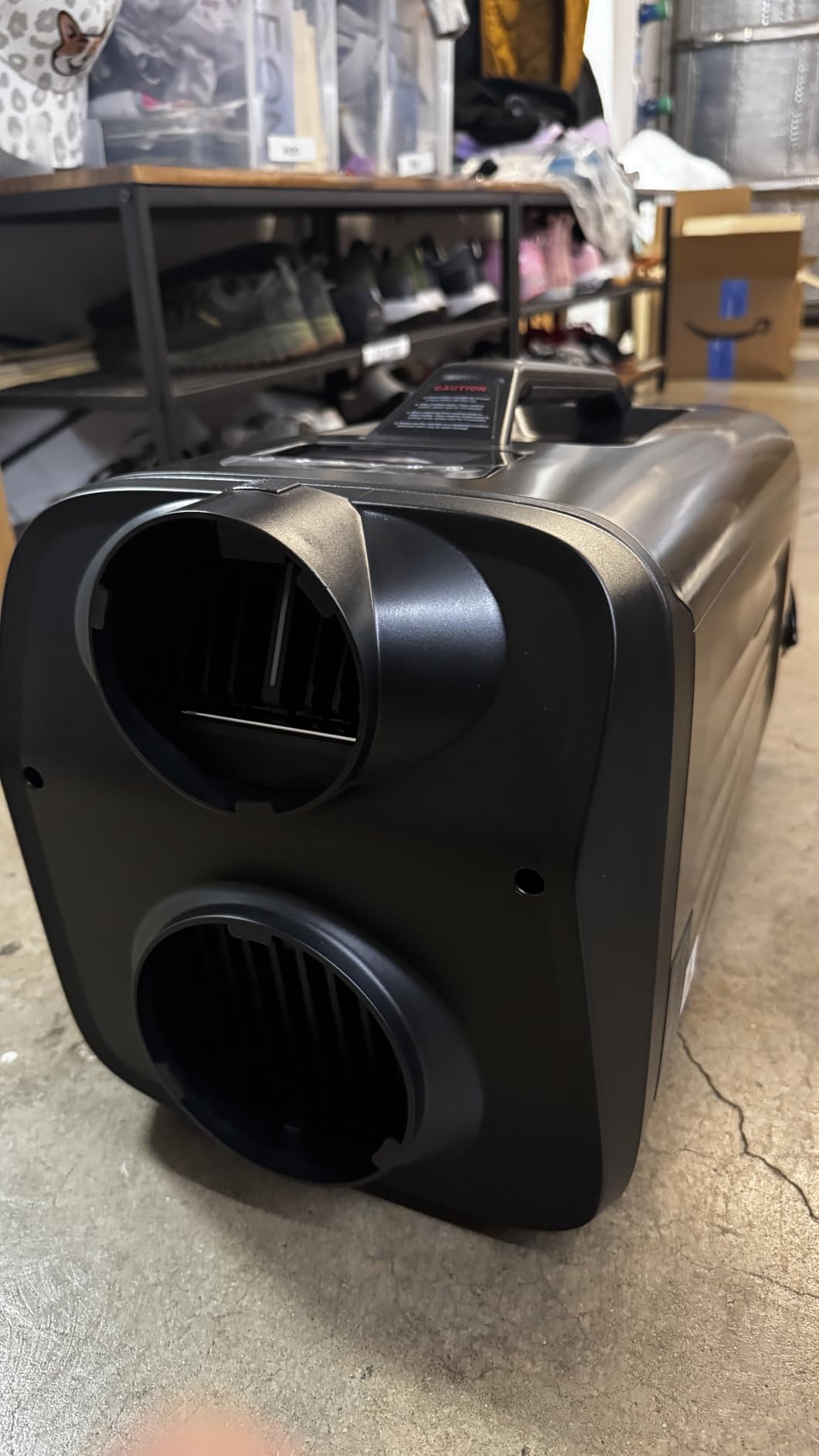 5200BTU Portable Camping Air Conditioner For Tent Outdoor and Indoor Use,400W Low Power for RV,Truck,Van and Car Cooling (Dark Silver) customer photo 2