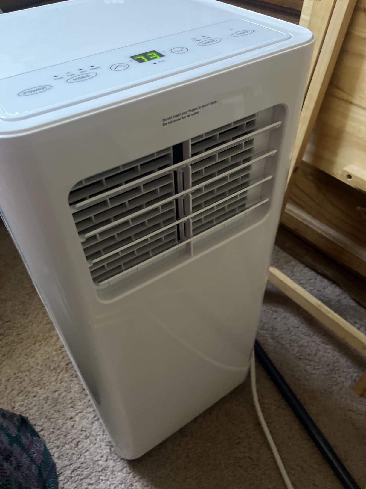 Feelfunn 8000 BTU Portable Air Conditioner, 3-in-1 Cools 350 Sq.Ft, Quiet AC with Fan & Dehumidifier, LED Display, Remote, 24H Timer, Window Kit, for Bedroom/Office/Dorms customer photo 2
