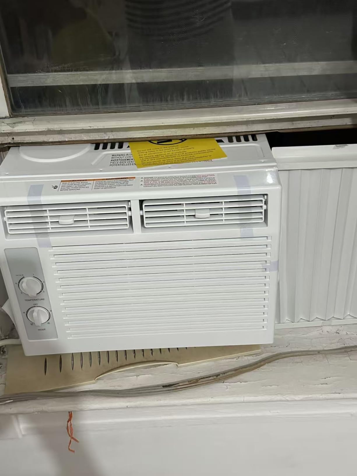 ZAFRO 8,000 BTU Window Air Conditioner Cools Up to 350 Sq.Ft.,Window AC Units with 7 Modes&4 Speeds,Quiet Operation,Energy Saving with Remote,Easy Installation for Bedroom,Small Rooms,White[2026New] customer photo 1