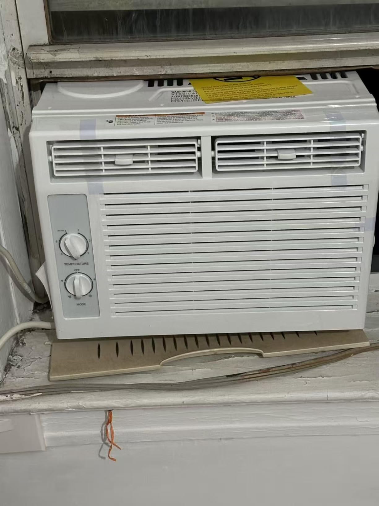 ZAFRO 8,000 BTU Window Air Conditioner Cools Up to 350 Sq.Ft.,Window AC Units with 7 Modes&4 Speeds,Quiet Operation,Energy Saving with Remote,Easy Installation for Bedroom,Small Rooms,White[2026New] customer photo 2