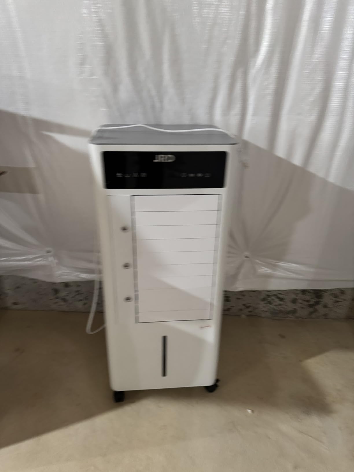 JRD 3-IN-1 Evaporative Air Cooler, 80° Oscillation Air Cooler with 3 Speeds, 4 Modes, 12H Timer, 2.4Gal Tank, Remote, Portable Swamp Cooler for Bedroom Home Office Garage customer photo 2